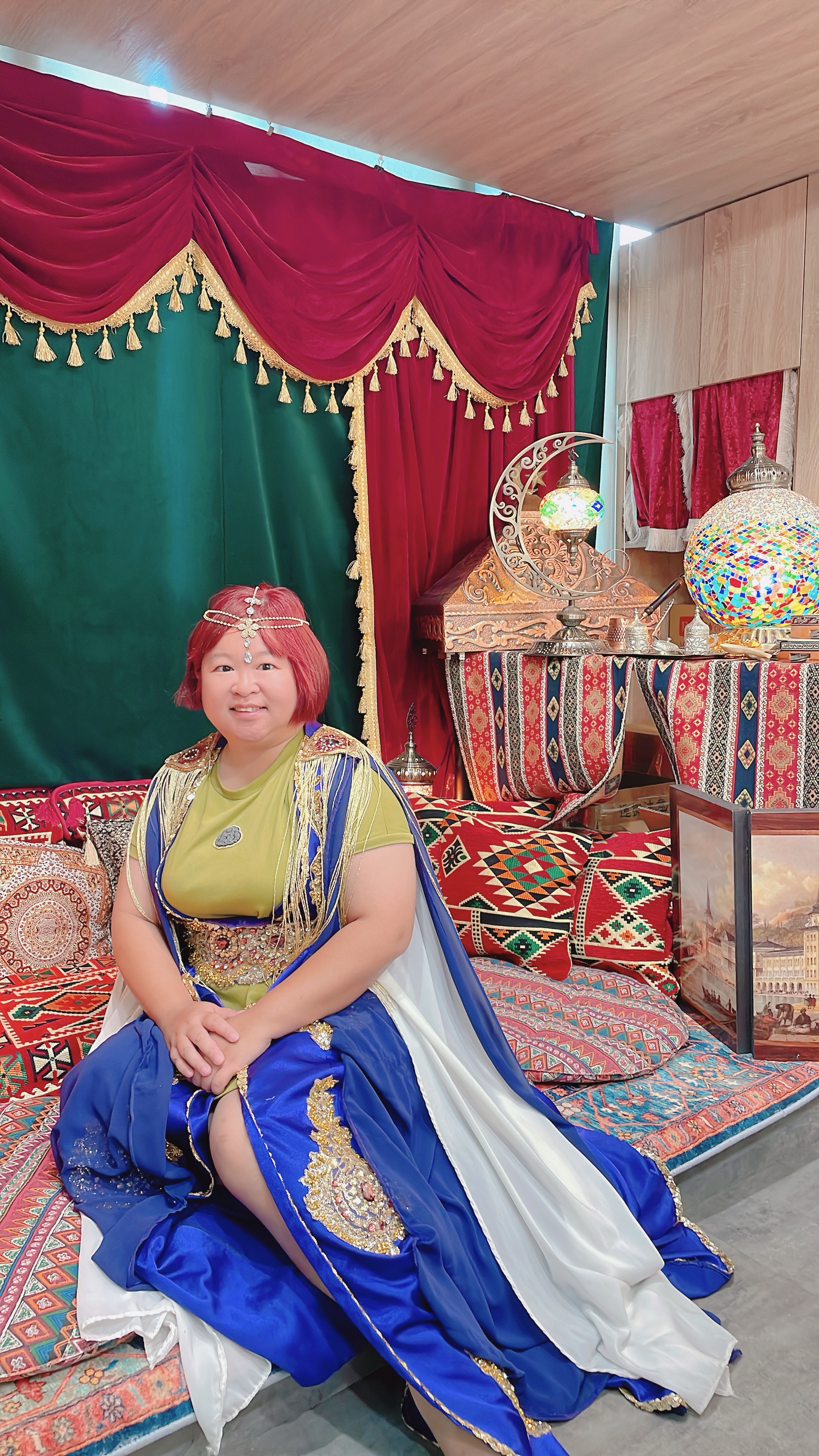 手作體驗課分享｜夏日暑期好去處 設計拼貼好有趣 七彩繽紛燈光好亮麗 好喝下午茶與網美拍照打卡聖地｜土耳其咖啡與馬賽克燈工作坊